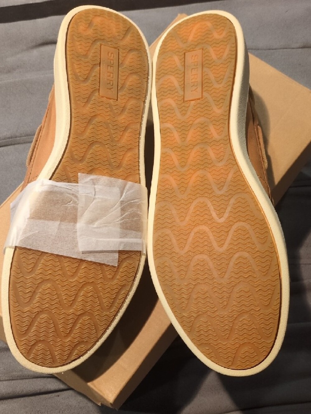 Sperry Top Sider Oasis Canal Women’s Tan Leather Boat Shoes 7.5 - Picture 3 of 4